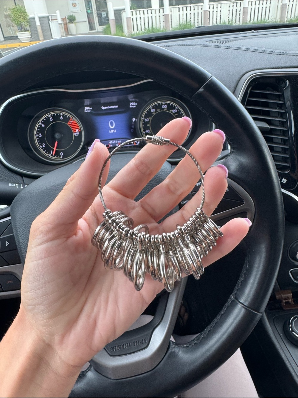 Silver Tone Ring Sizer Set